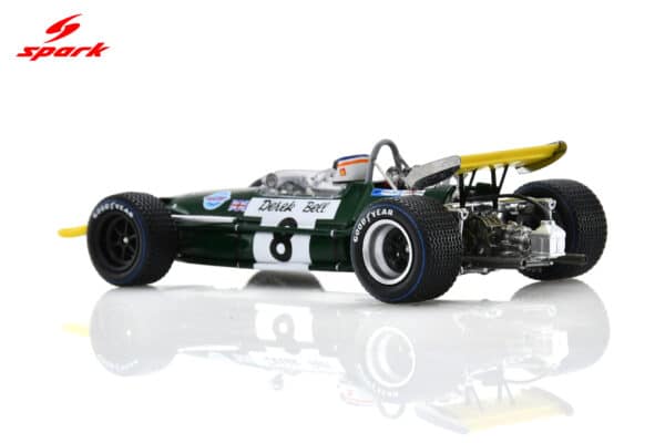 Diecast Model Shop - Model Universe 22 Spark 1:43 Brabham BT26A No.8 Belgium GP 1970 Derek Bell (S8325) Resin Model