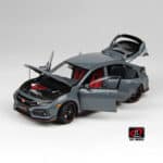 1:18 Honda Civic Type R (FK8) 2020 Cement Grey - Diecast Model by LCD Models