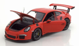 Welly 1/24 Porsche 911 GT3 RS Orange Diecast Model Car