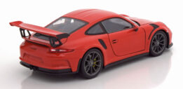 Welly 1/24 Porsche 911 GT3 RS Orange Diecast Model Car