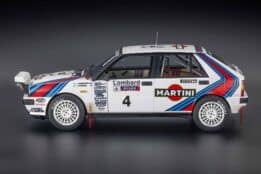 Top Marques - 1:12 Lancia Delta HF 4WD No.4 Kankkunen Lombard RAC Rally 1987 - Limited Edition Resin Model