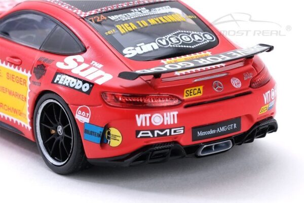 Almost Real - 1:43 Mercedes AMG GTR (2017) 'Rote Sau' Diecast Model 8 Almost Real - 1:43 Mercedes AMG GTR (2017) 'Rote Sau' Diecast Model