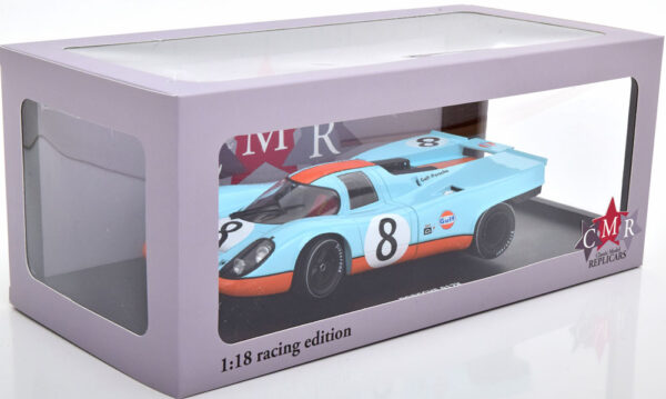 CMR131 1/18 Porsche 917K Gulf Monza 1000km no 8 Diecast Model Car