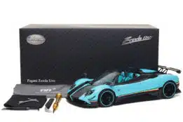 Almost Real - 1:18 Pagani Zonda Uno Roadster Turquoise - Diecast Model
