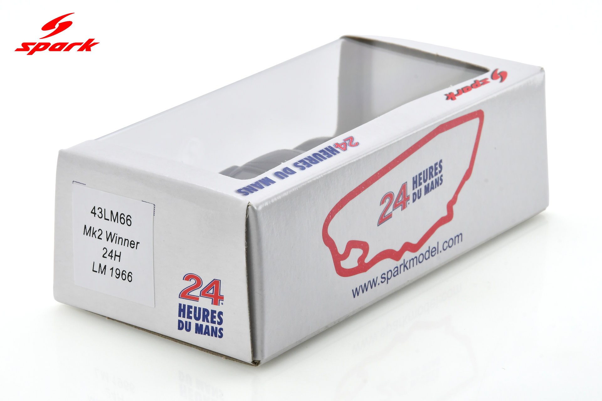 Spark 1:43 Ford Mk II No.2 Winner 24H Le Mans 1966 B. McLaren - C. Amon (43LM66) Resin Model 4 Spark 1:43 Ford Mk II No.2 Winner 24H Le Mans 1966 B. McLaren - C. Amon (43LM66) Resin Model - Image 4