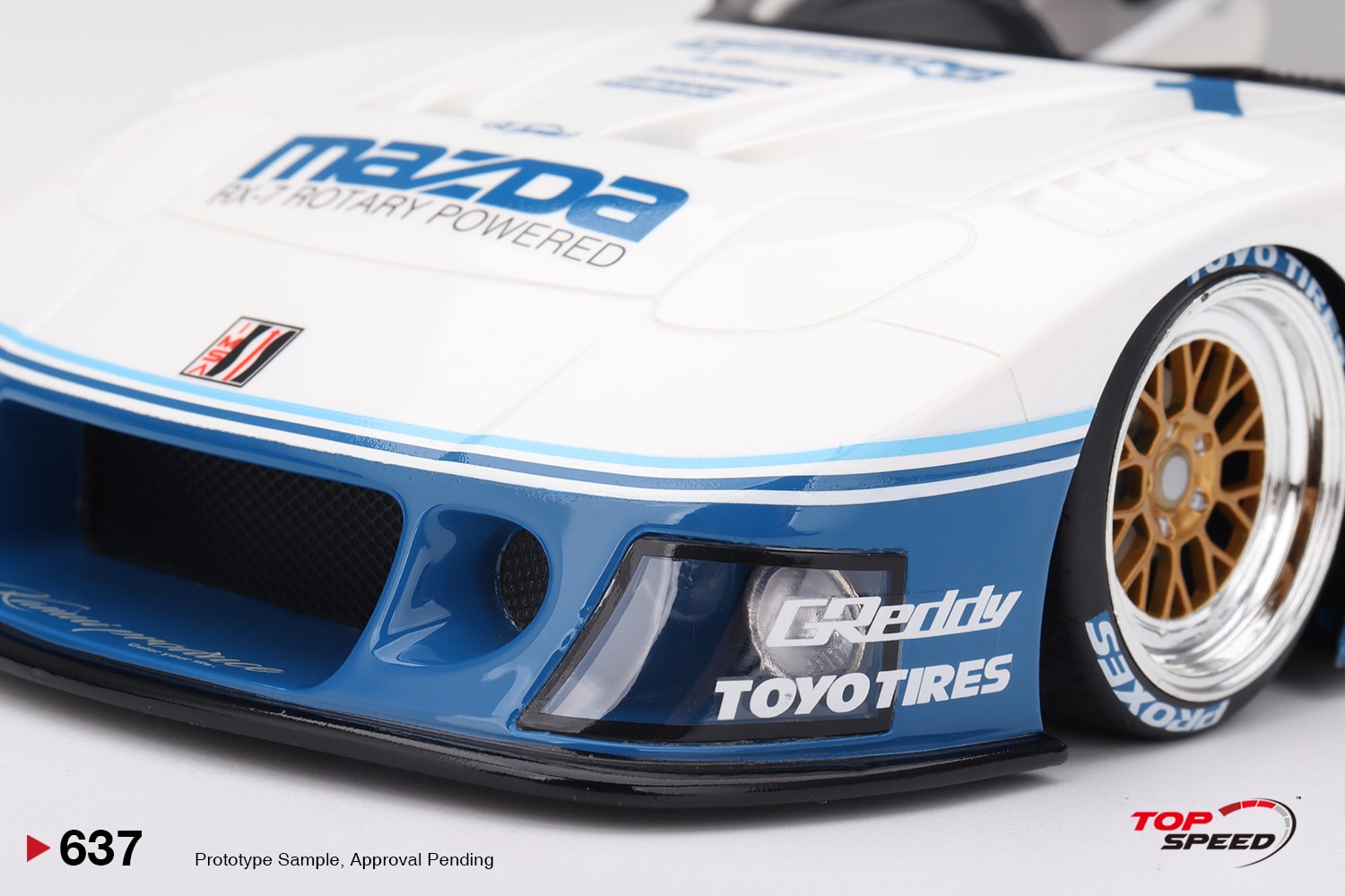 Top Speed 1:18 Mazda RX-7 LB-Super Silhouette IMSA (TS0637) Resin Model 4 Top Speed 1:18 Mazda RX-7 LB-Super Silhouette IMSA (TS0637) Resin Model - Image 4