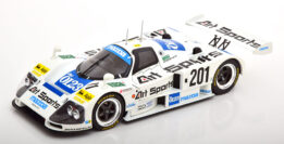 CMR209 1/18 Mazda 787 1990 White Number 201 LeMans Diecast Model Car
