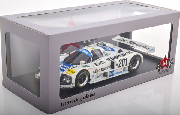 CMR209 1/18 Mazda 787 1990 White Number 201 LeMans Diecast Model Car