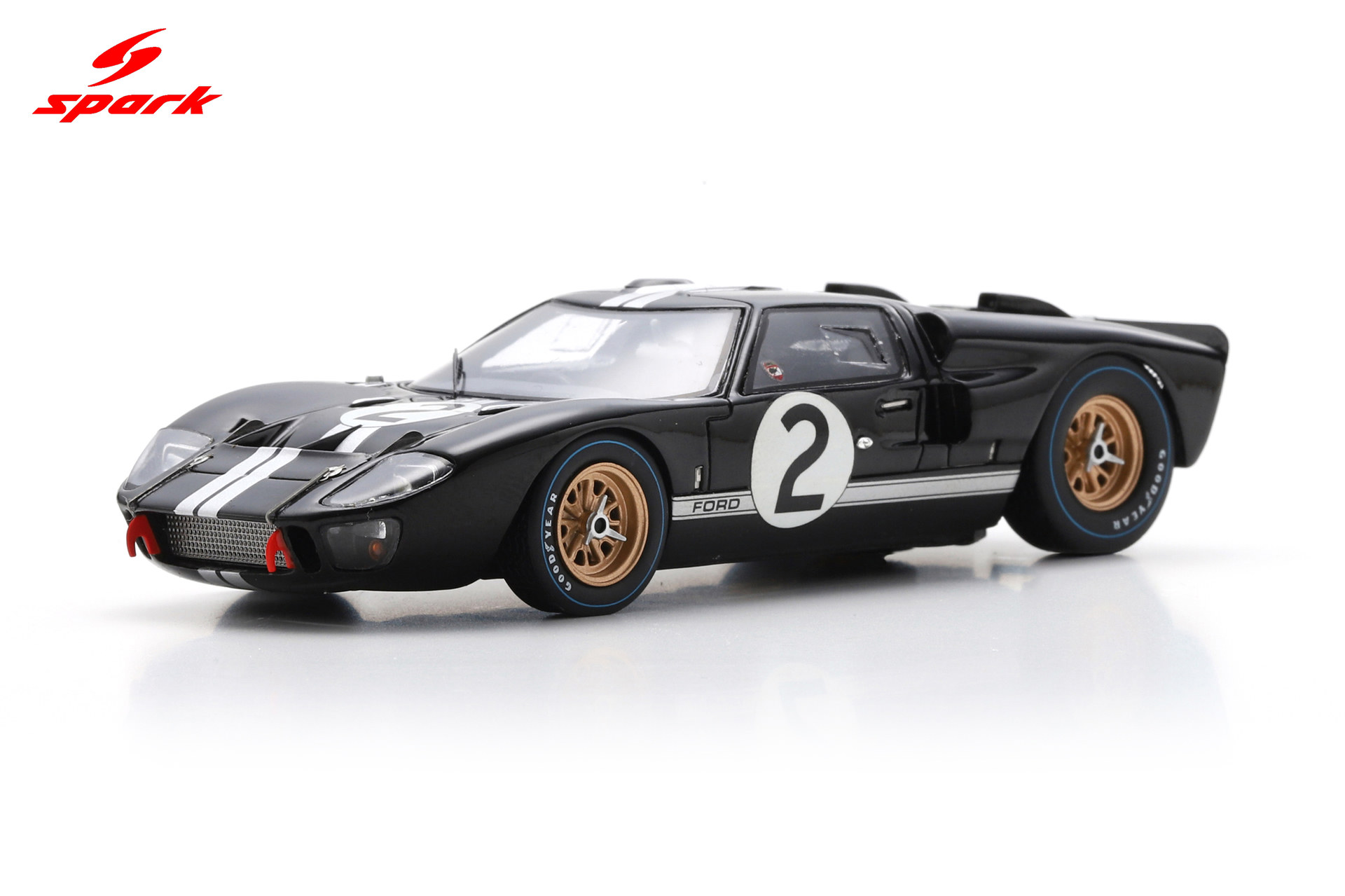 Spark 1:43 Ford Mk II No.2 Winner 24H Le Mans 1966 B. McLaren - C. Amon (43LM66) Resin Model 8 Spark 1:43 Ford Mk II No.2 Winner 24H Le Mans 1966 B. McLaren - C. Amon (43LM66) Resin Model - Image 8