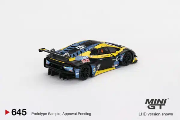 mini gt - 1:64 lamborghini huracan gt3 evo #4 2022 macau gt cup 3rd (lhd)