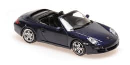 Maxichamps - 1:43 Porsche 911 (997) Carrera S Cabriolet 2005 Blue Metallic