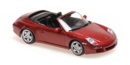 Maxichamps - 1:43 Porsche 911 (997) Carrera S Cabriolet 2005 Red Metallic