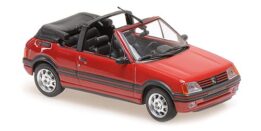 maxichamps - 1:43 peugeot 205 cti cabriolet (1990) red