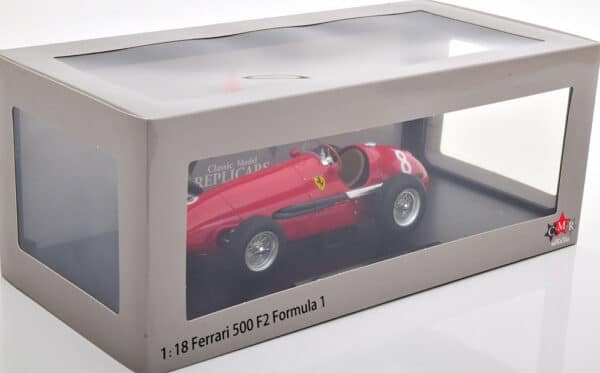 CMR 1:18 Ferrari 500 F2 #8 Mike Hawthorn British GP 1953 (CMR200) Diecast Model 8 CMR 1:18 Ferrari 500 F2 #8 Mike Hawthorn British GP 1953 (CMR200) Diecast Model