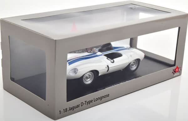 CMR 1:18 Jaguar D-Type Longnose #9 Spear/Walters 24h Le Mans 1955 (CMR191) Diecast Model 9 CMR 1:18 Jaguar D-Type Longnose #9 Spear/Walters 24h Le Mans 1955 (CMR191) Diecast Model