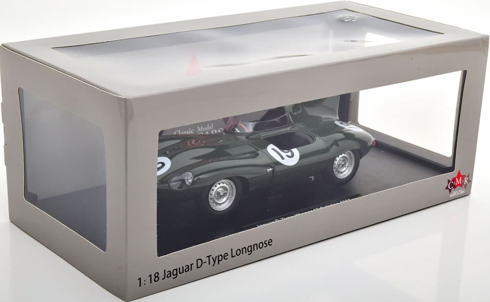 CMR 1:18 Jaguar D-Type Longnose Hawthorn/Walters Winner 12h Sebring 1955 (CMR193) Diecast Model 3 CMR 1:18 Jaguar D-Type Longnose Hawthorn/Walters Winner 12h Sebring 1955 (CMR193) Diecast Model - Image 3