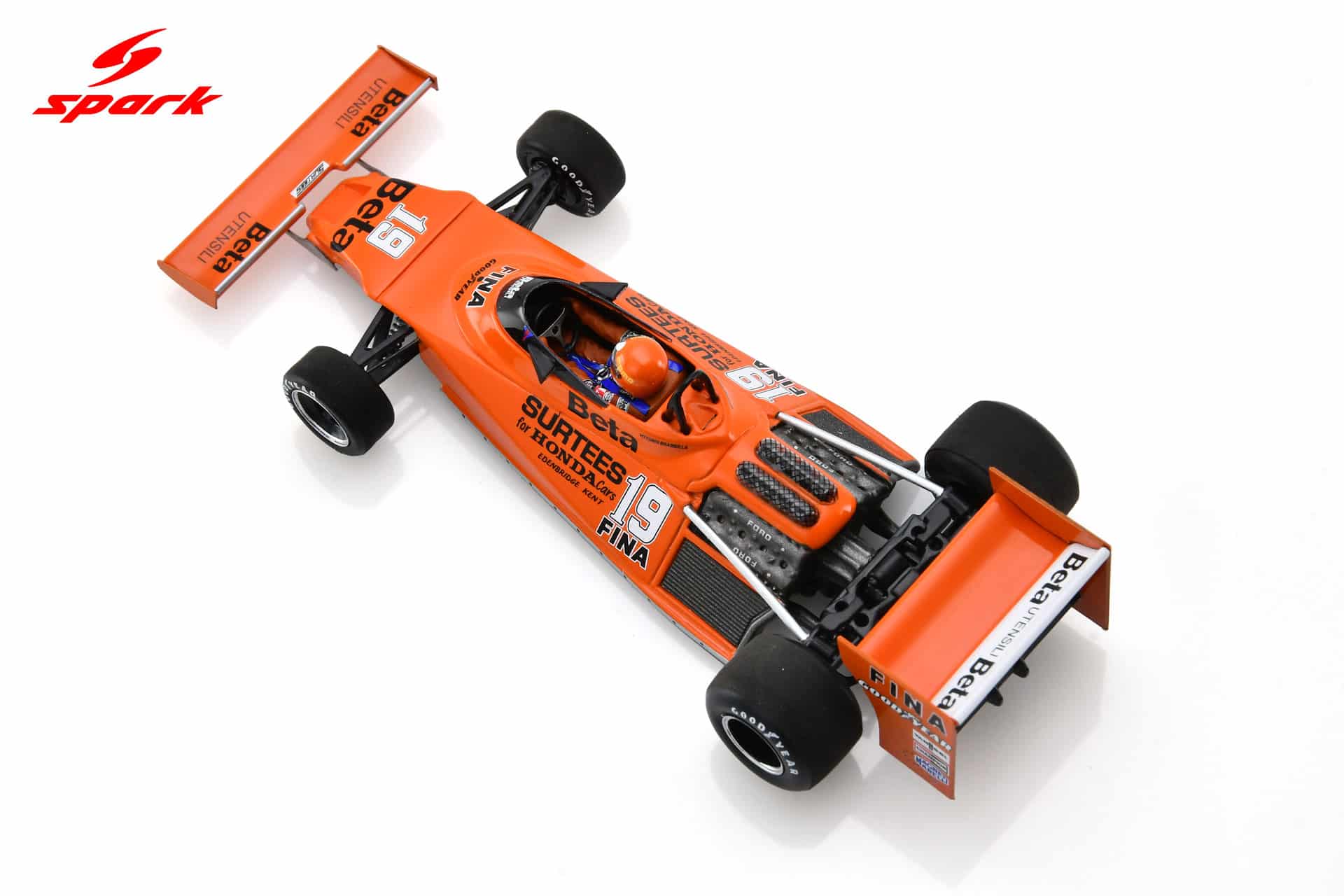 Spark - 1:43 Surtees TS20 No.19 British GP 1978 Vittorio Brambilla - Resin Model 4 Spark - 1:43 Surtees TS20 No.19 British GP 1978 Vittorio Brambilla - Resin Model - Image 4