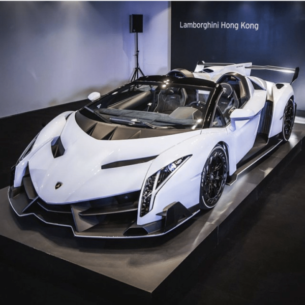 autoart - 1:18 lamborghini veneno roadster solid white