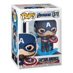 Pop! Marvel - Avengers Endgame - Captain America with Broken Shield & Mjolnir