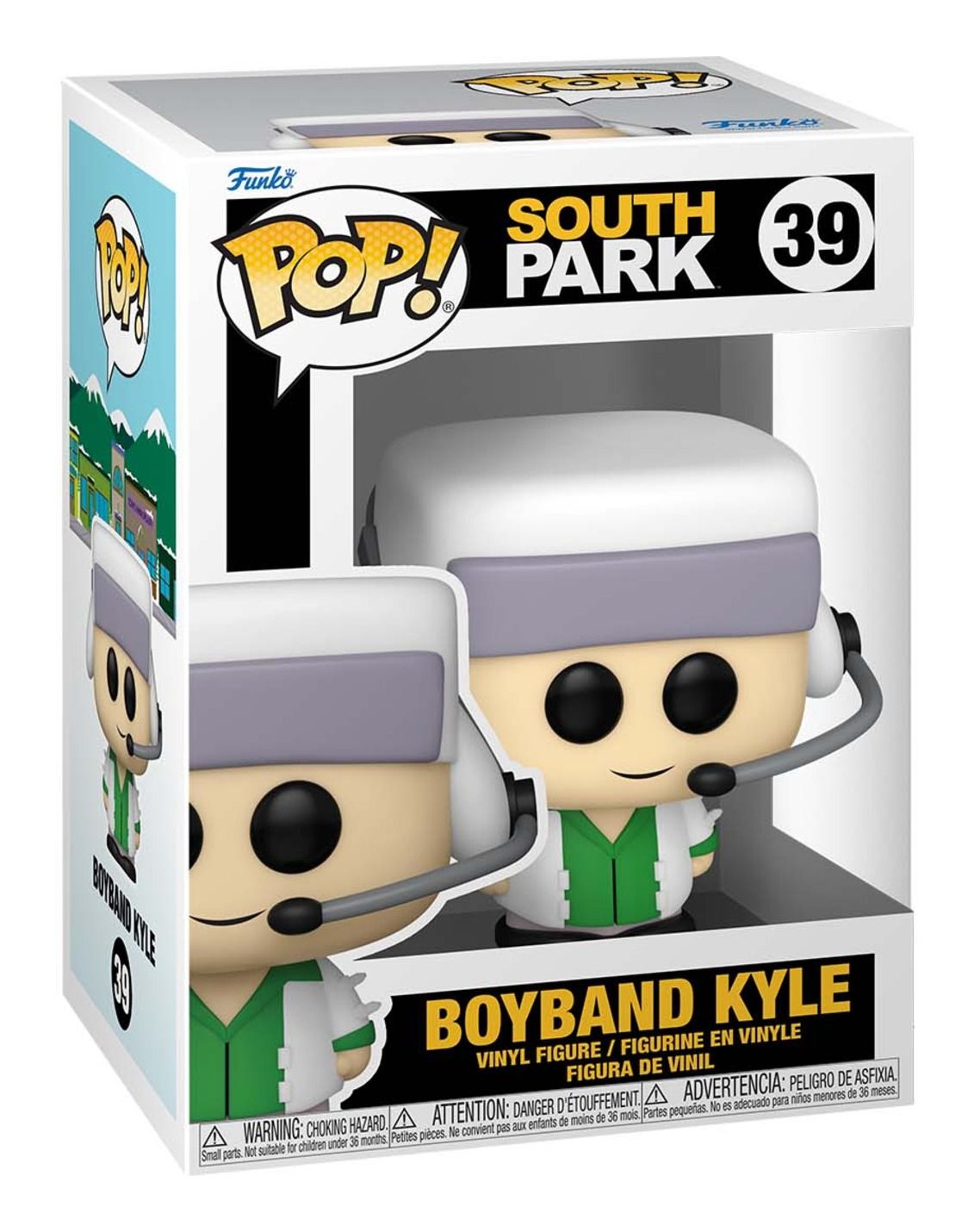 pop! animation - south park - boyband kyle