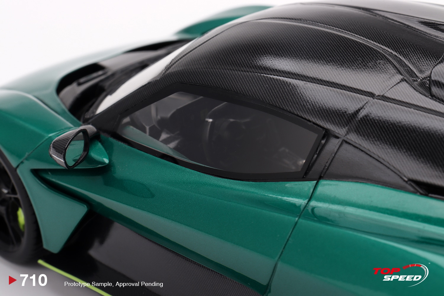 Top Speed 1:18 Aston Martin Valhalla Podium Green (TS0710) Resin Model 6 Top Speed 1:18 Aston Martin Valhalla Podium Green (TS0710) Resin Model - Image 6
