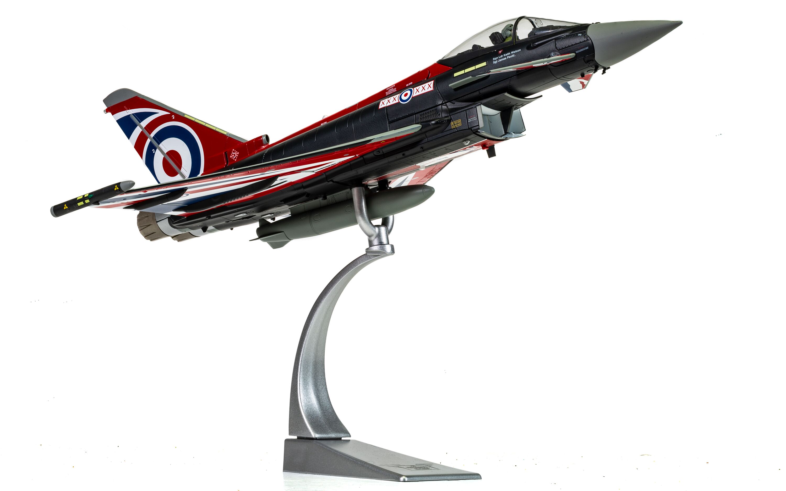 Corgi 1:48 Eurofighter Typhoon FGR4 "Blackjack" 2022 RAF (AA29003) Limited Edition Diecast Model 5 Corgi 1:48 Eurofighter Typhoon FGR4 "Blackjack" 2022 RAF (AA29003) Limited Edition Diecast Model - Image 5