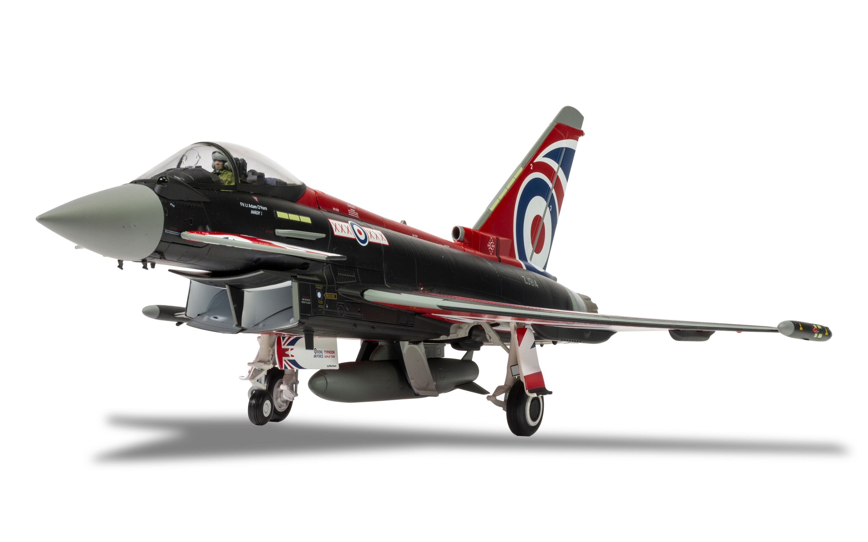 Corgi 1:48 Eurofighter Typhoon FGR4 "Blackjack" 2022 RAF (AA29003) Limited Edition Diecast Model 7 Corgi 1:48 Eurofighter Typhoon FGR4 "Blackjack" 2022 RAF (AA29003) Limited Edition Diecast Model - Image 7
