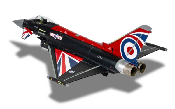 Corgi 1:48 Eurofighter Typhoon FGR4 "Blackjack" 2022 RAF (AA29003) Limited Edition Diecast Model 17 Corgi 1:48 Eurofighter Typhoon FGR4 "Blackjack" 2022 RAF (AA29003) Limited Edition Diecast Model