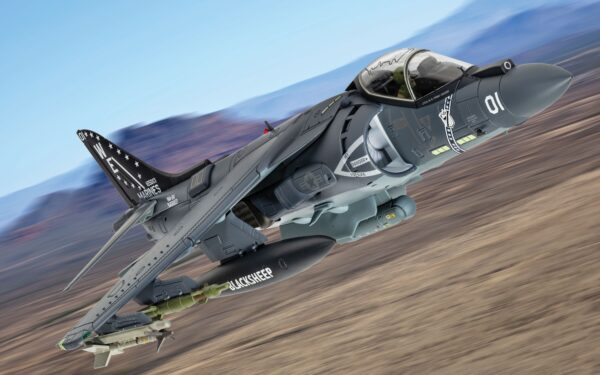 Corgi 1:48 McDonnell Douglas AV-8B Harrier II Plus 165001/01 VMA-214 "Black Sheep" (AA29303) Limited Edition Diecast Model 13 Corgi 1:48 McDonnell Douglas AV-8B Harrier II Plus 165001/01 VMA-214 "Black Sheep" (AA29303) Limited Edition Diecast Model