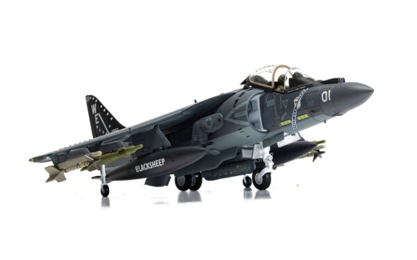 Corgi 1:48 McDonnell Douglas AV-8B Harrier II Plus 165001/01 VMA-214 "Black Sheep" (AA29303) Limited Edition Diecast Model 18 Corgi 1:48 McDonnell Douglas AV-8B Harrier II Plus 165001/01 VMA-214 "Black Sheep" (AA29303) Limited Edition Diecast Model