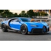 autoart - 1:18 bugatti chiron pur sport agile blue/carbon
