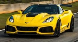 autoart - 1:18 chevrolet corvette zr1 2019 racing yellow