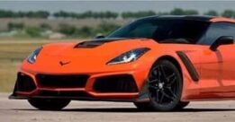 autoart - 1:18 chevrolet corvette zr1 2019 sebring orange