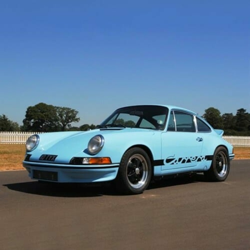 autoart - 1:18 porsche 911 carrera 2.7 rs gulf blue