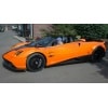 autoart - 1:18 pagani huayra roadster bc marbella orange/carbon