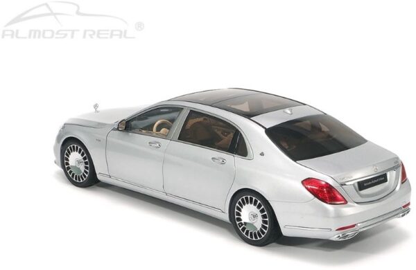 Almost Real 1/18 Mercedes Maybach S650 Silver Diecast Model Car 820113