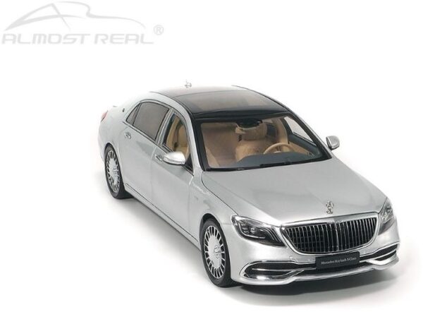 Almost Real 1/18 Mercedes Maybach S650 Silver Diecast Model Car 820113