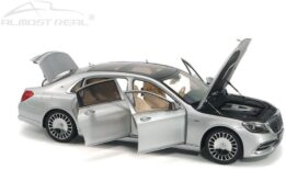 Almost Real 1/18 Mercedes Maybach S650 Silver Diecast Model Car 820113