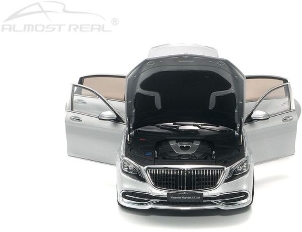 Almost Real 1/18 Mercedes Maybach S650 Silver Diecast Model Car 820113