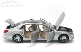 Almost Real 1/18 Mercedes Maybach S650 Silver Diecast Model Car 820113