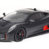 JAGUAR C-X75-SATIN BLACK WITH BLACK STRIPES