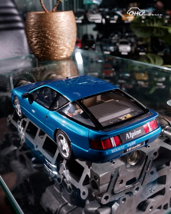 1:18 Alpine GTA V6 Turbo Blue Alpine Metal 1990 - Limited Edition Resin Model - Otto Mobile - Image 11