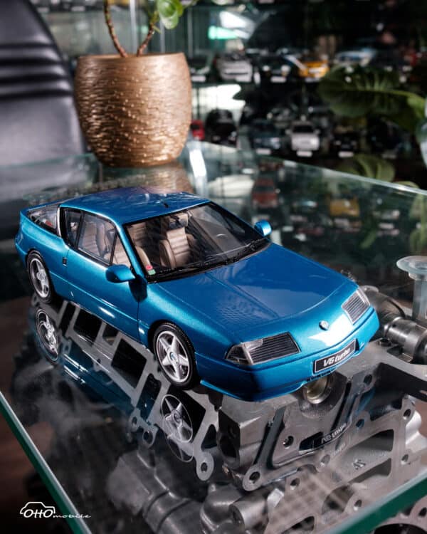 1:18 Alpine GTA V6 Turbo Blue Alpine Metal 1990 - Limited Edition Resin Model - Otto Mobile - Image 12