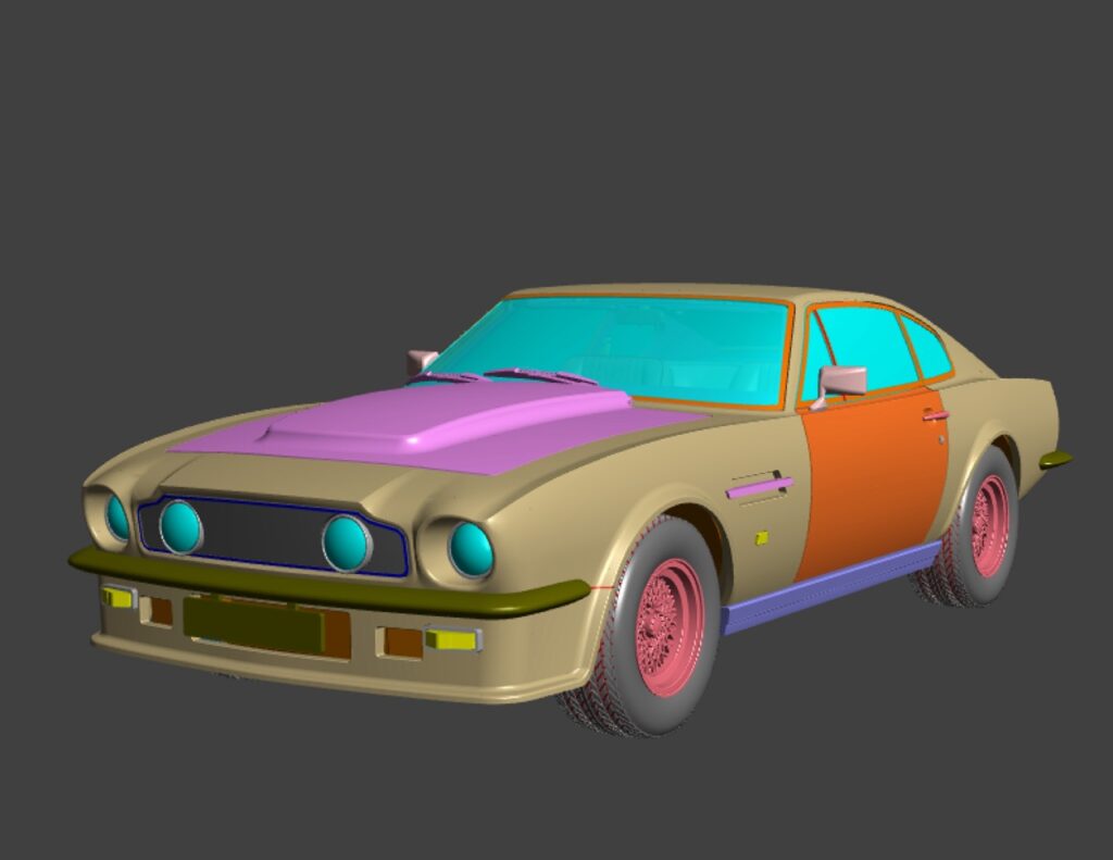 Stirling Scale Unveils 3D Model of Their Upcoming V8 Vantage Model