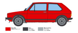 Italeri - 1:24 VW Golf GTI First Series 1976/78 (3622) Model Kit