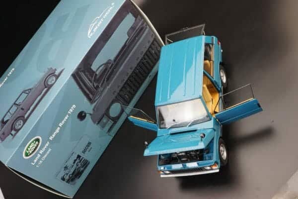 Almost Real 810101 Range Rover 1970 Tuscan Blue Diecast Model