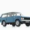 Almost Real 810101 Range Rover 1970 Tuscan Blue Diecast Model