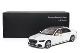 1:18 Mercedes Maybach S-Class 2021 Diamond White - Limited Edition Diecast Model - Almost Real