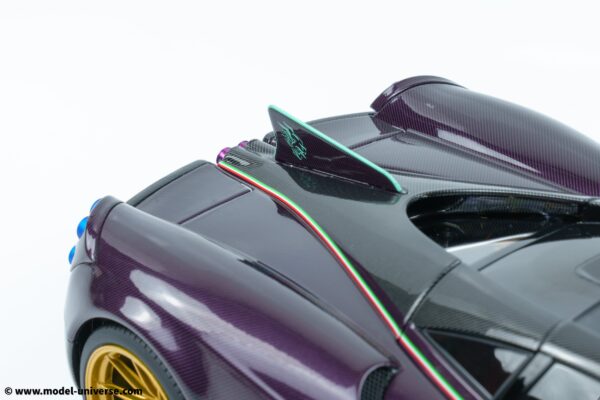 Almost Real - 1:18 Pagani Huayra Dinastia Yazi 2016 Purple - Diecast Model 32 Almost Real - 1:18 Pagani Huayra Dinastia Yazi 2016 Purple - Diecast Model