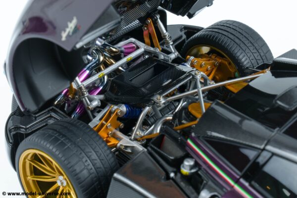 Almost Real - 1:18 Pagani Huayra Dinastia Yazi 2016 Purple - Diecast Model 37 Almost Real - 1:18 Pagani Huayra Dinastia Yazi 2016 Purple - Diecast Model